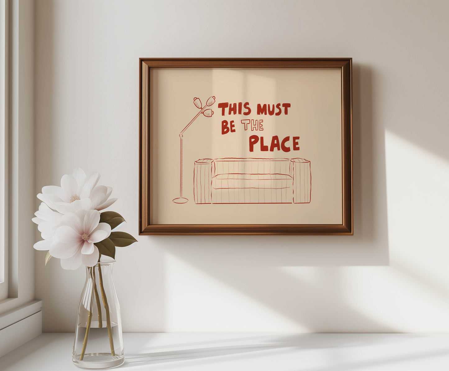 This Must Be the Place Wall Art Print