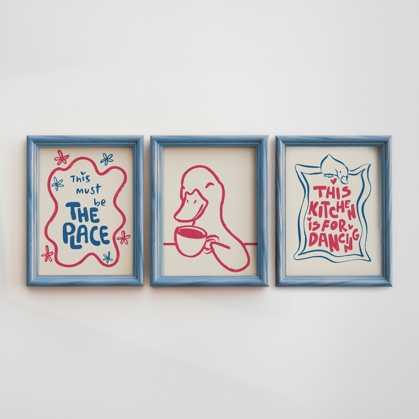 This Kitchen Is For Dancing Wall Art Retro Print