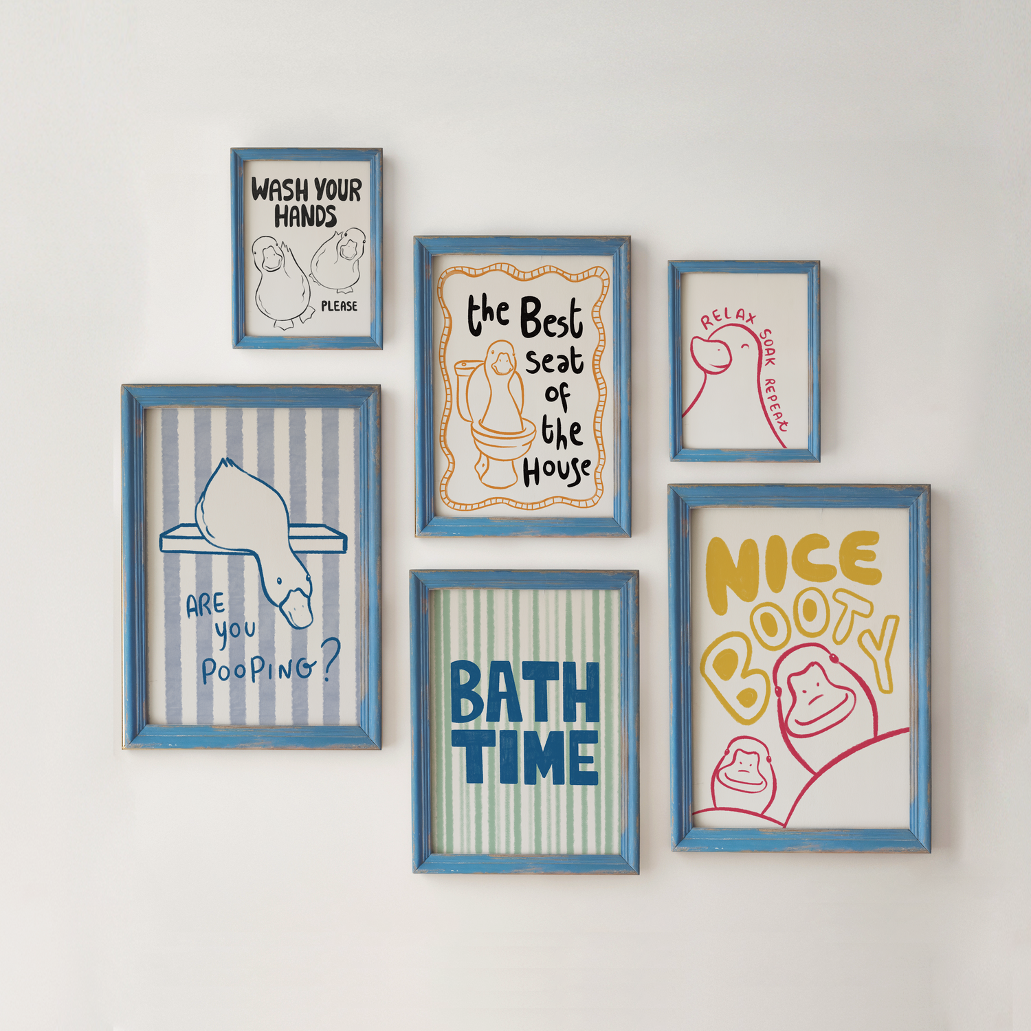 Bathroom Prints Collection