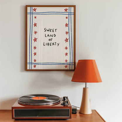 Sweet Land of Liberty Art Print