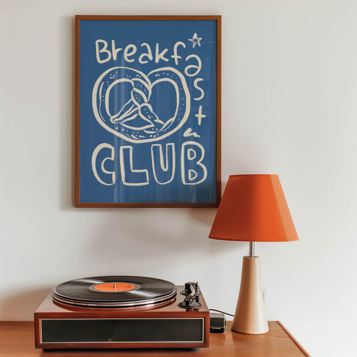 Breakfast Club Pretzel Kitchen Print