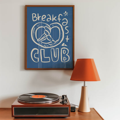 Breakfast Club Pretzel Kitchen Print