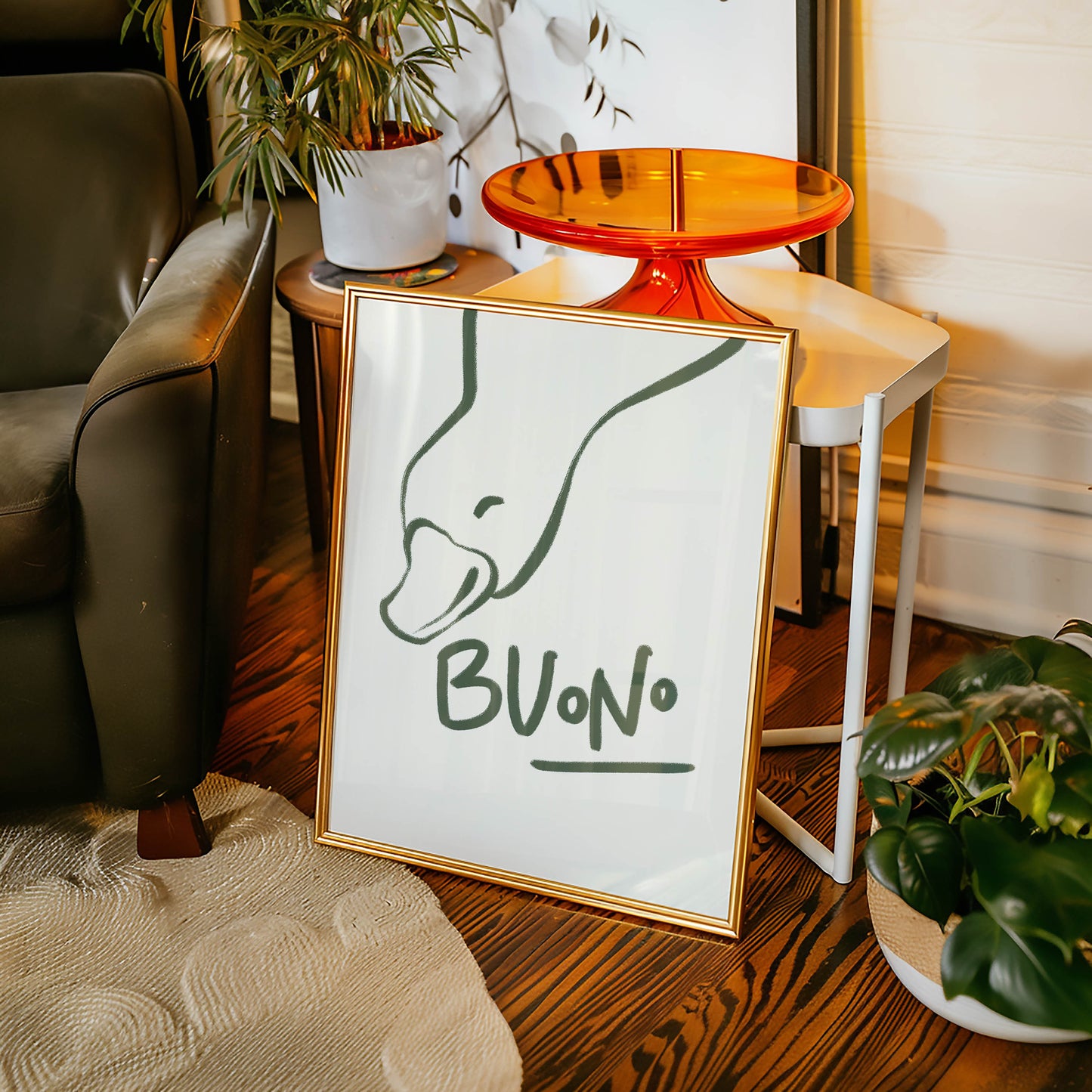 Buono Duck Kitchen Print