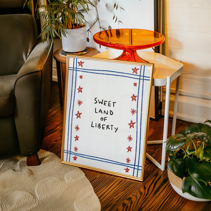 Sweet Land of Liberty Art Print