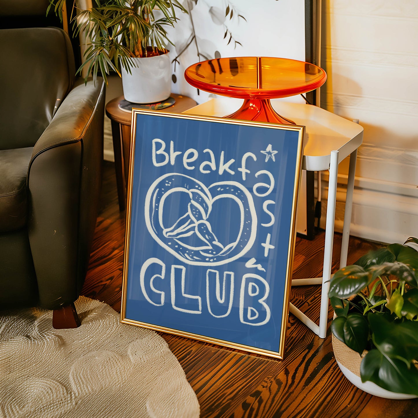 Breakfast Club Pretzel Kitchen Print