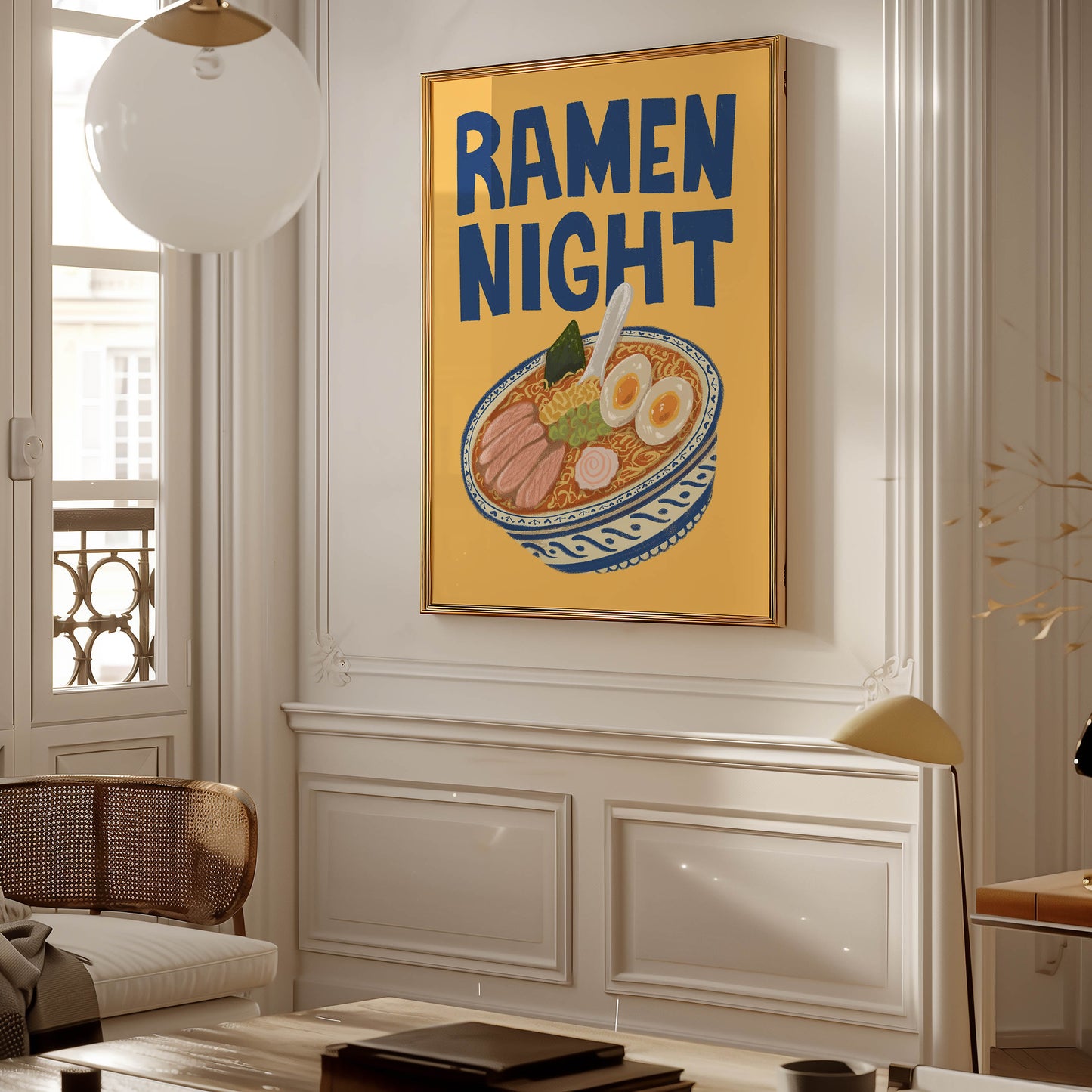 Ramen Night Kitchen Print