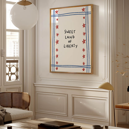 Sweet Land of Liberty Art Print