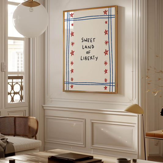 Sweet Land of Liberty Art Print