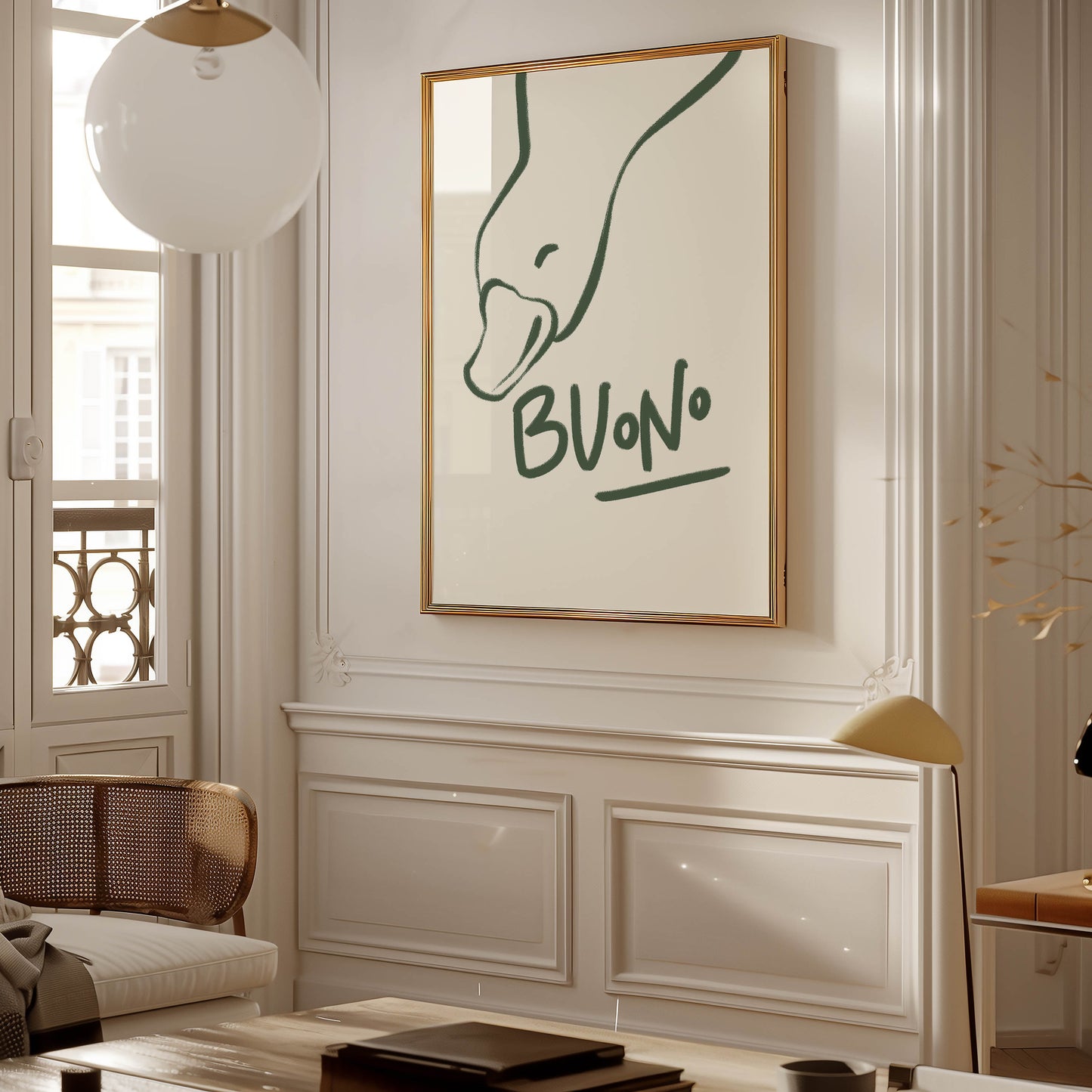 Buono Duck Kitchen Print