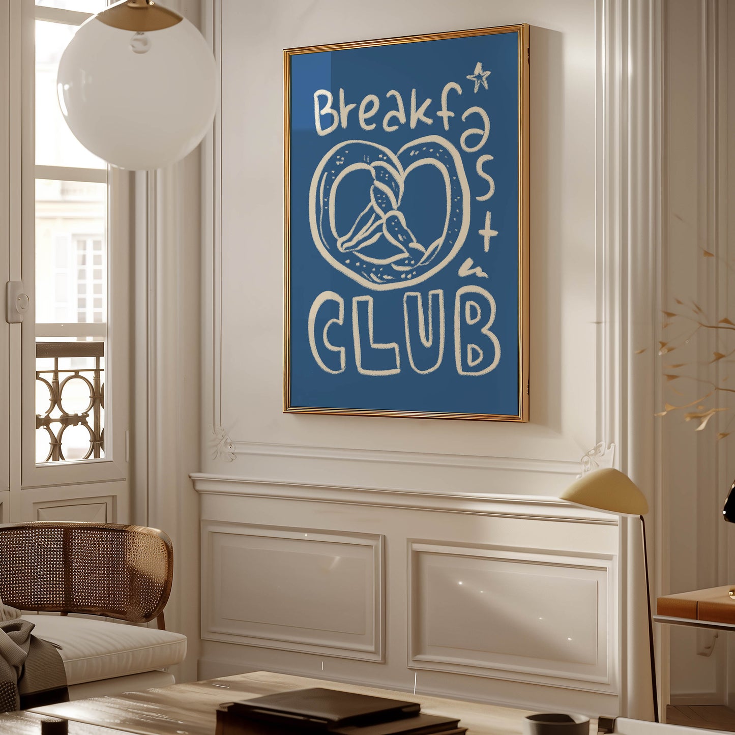 Breakfast Club Pretzel Kitchen Print