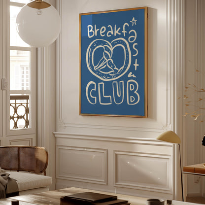 Breakfast Club Pretzel Kitchen Print