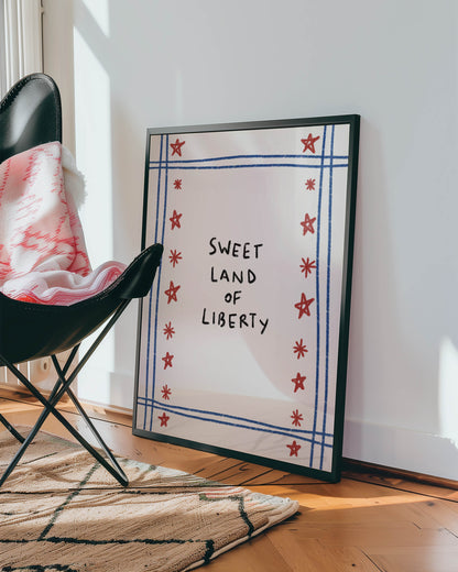 Sweet Land of Liberty Art Print