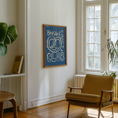 Breakfast Club Pretzel Kitchen Print
