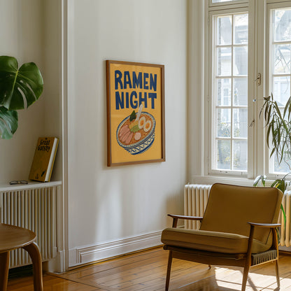 Ramen Night Kitchen Print