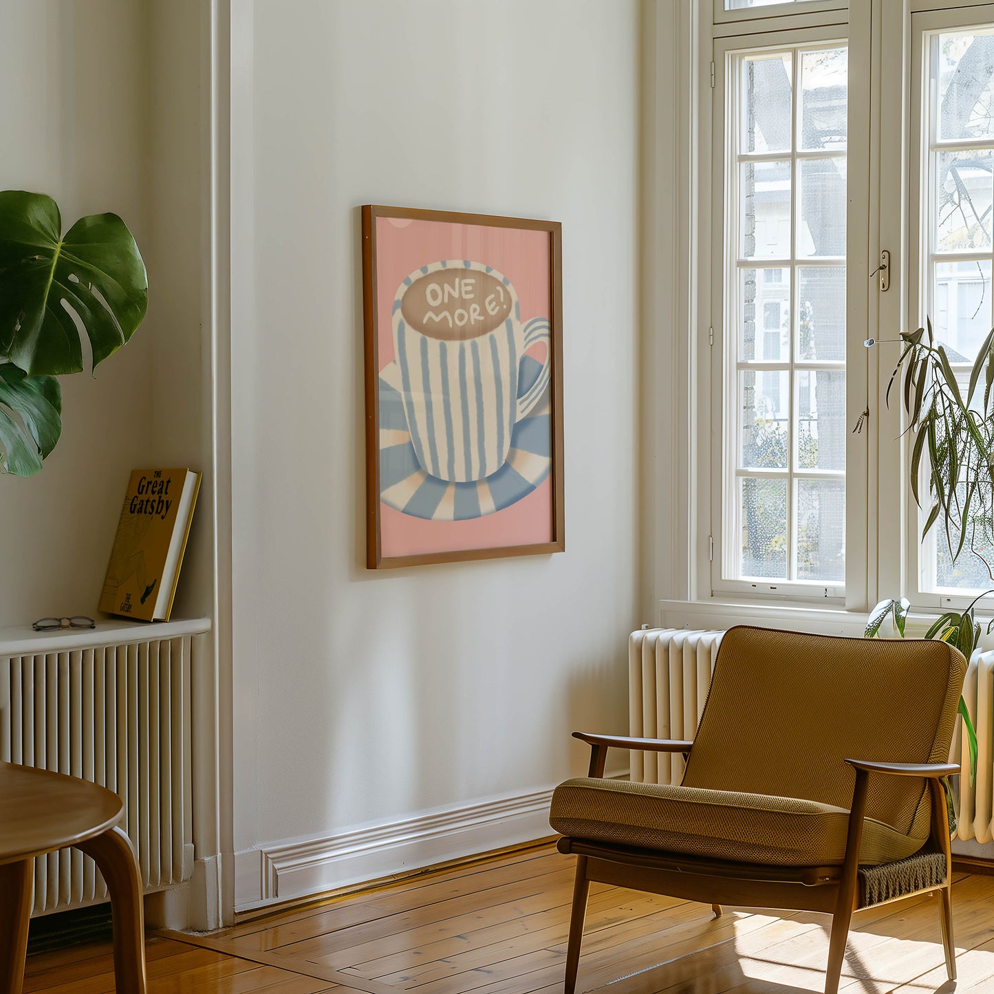 One More Coffee Poster – Unframed Print