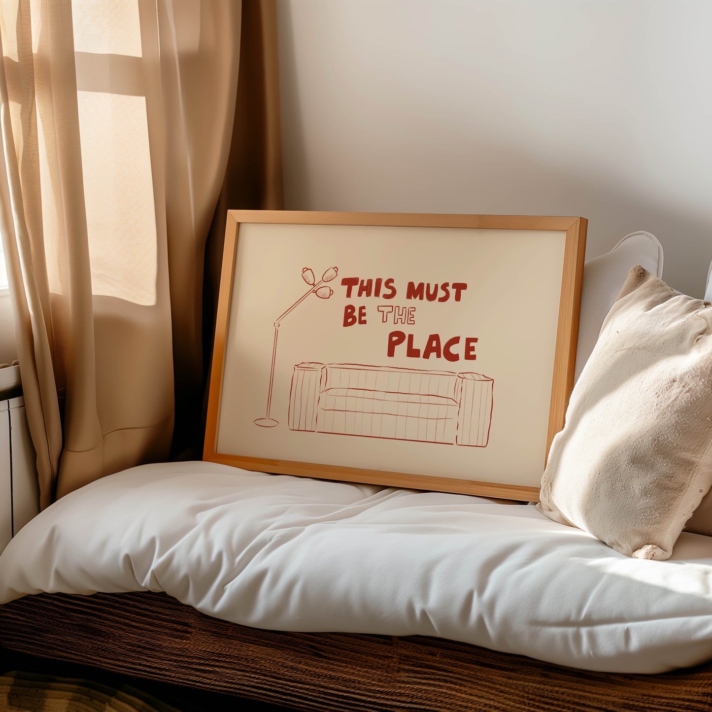 This Must Be the Place Wall Art Print