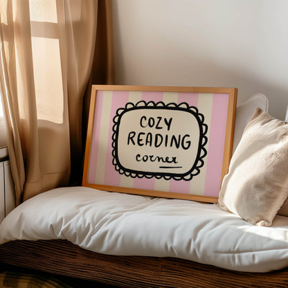 Cozy Reading Corner Print
