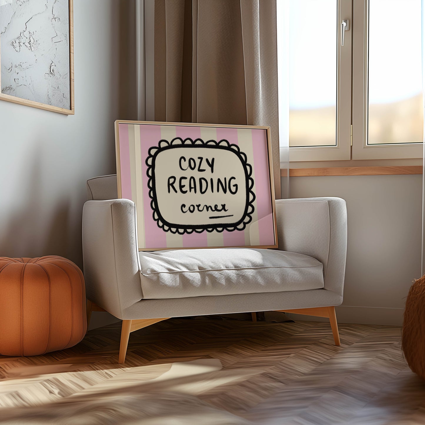 Cozy Reading Corner Print