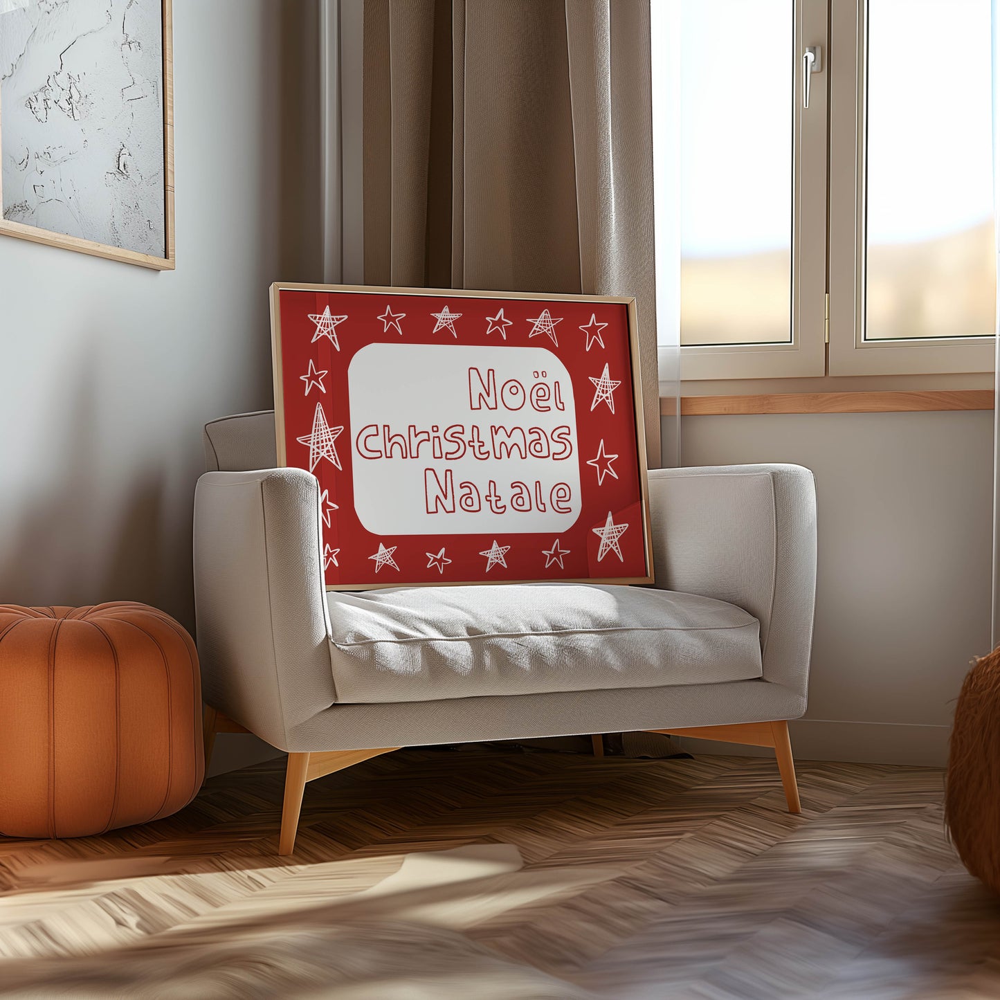 Noël Christmas Natale Holiday Print
