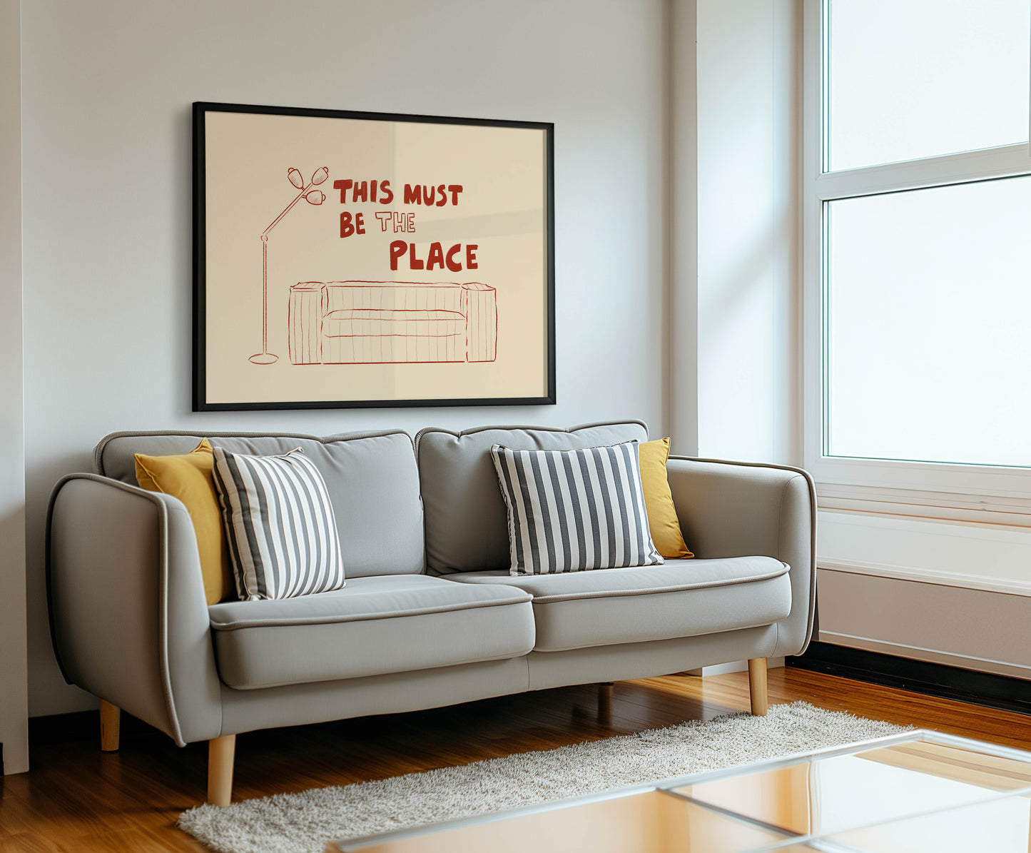 This Must Be the Place Wall Art Print