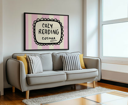 Cozy Reading Corner Print