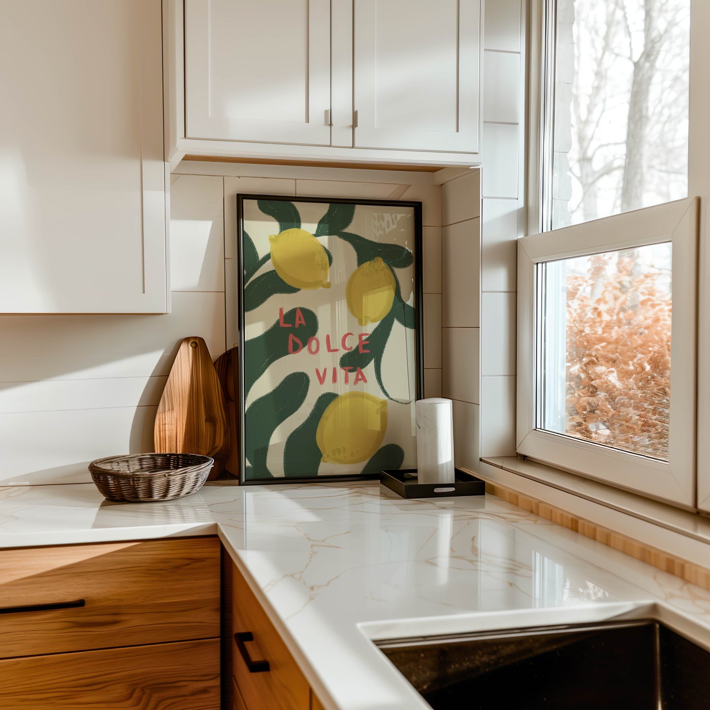La Dolce Vita Lemon Art Print