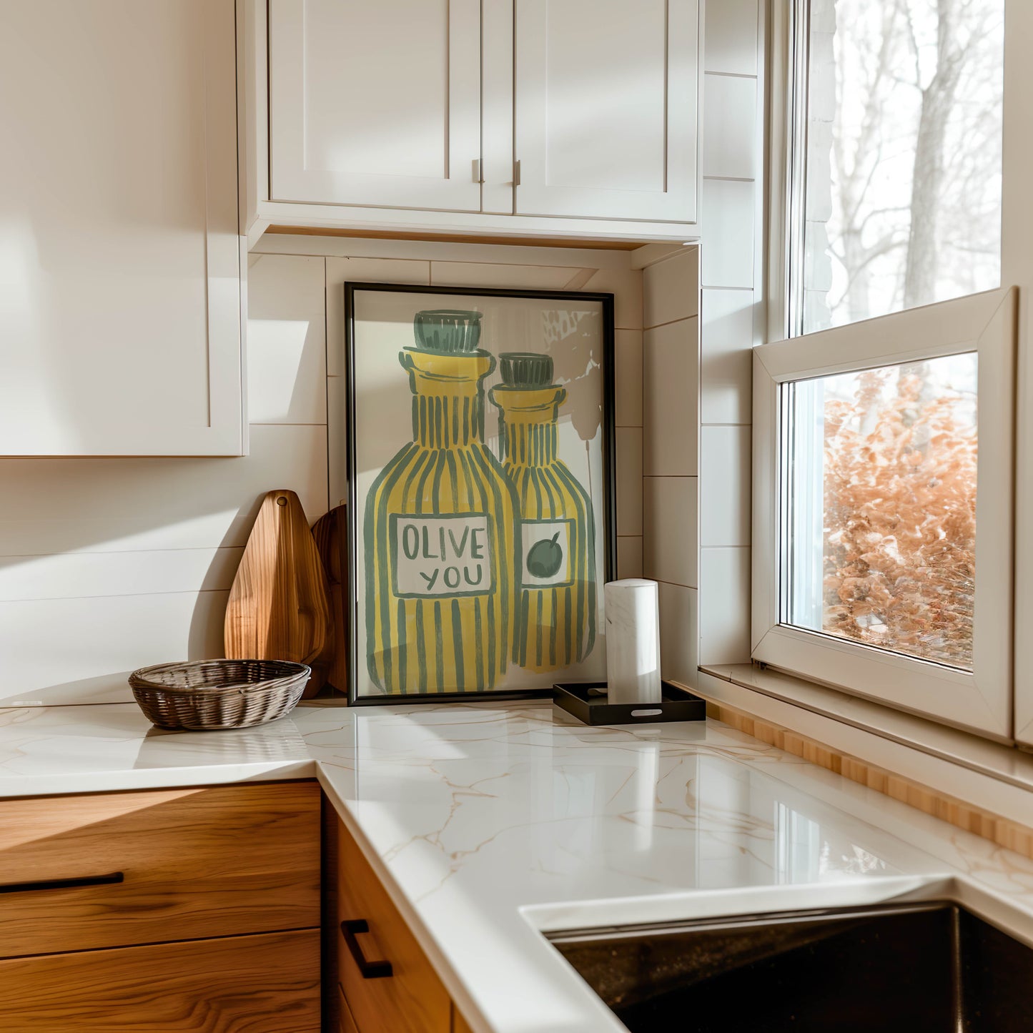 Olive You Kitchen Art Print