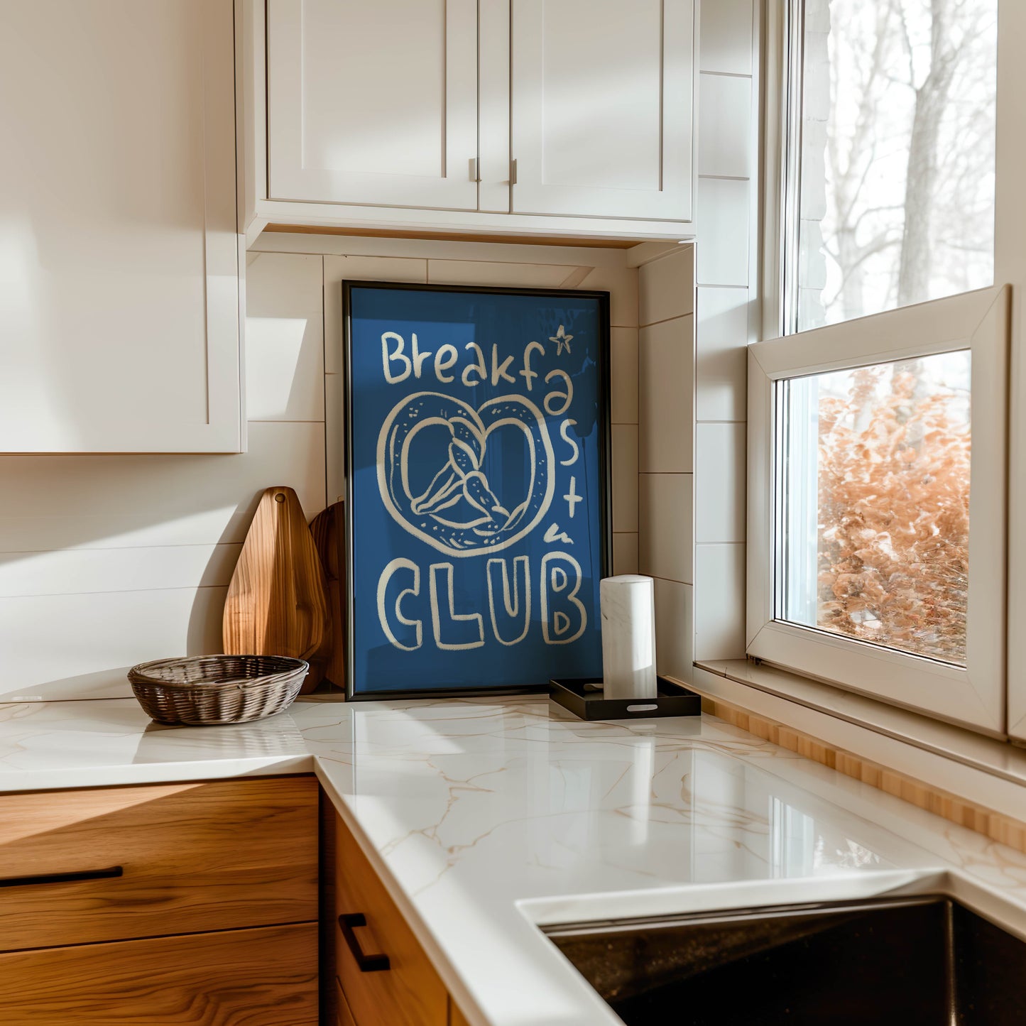 Breakfast Club Pretzel Kitchen Print