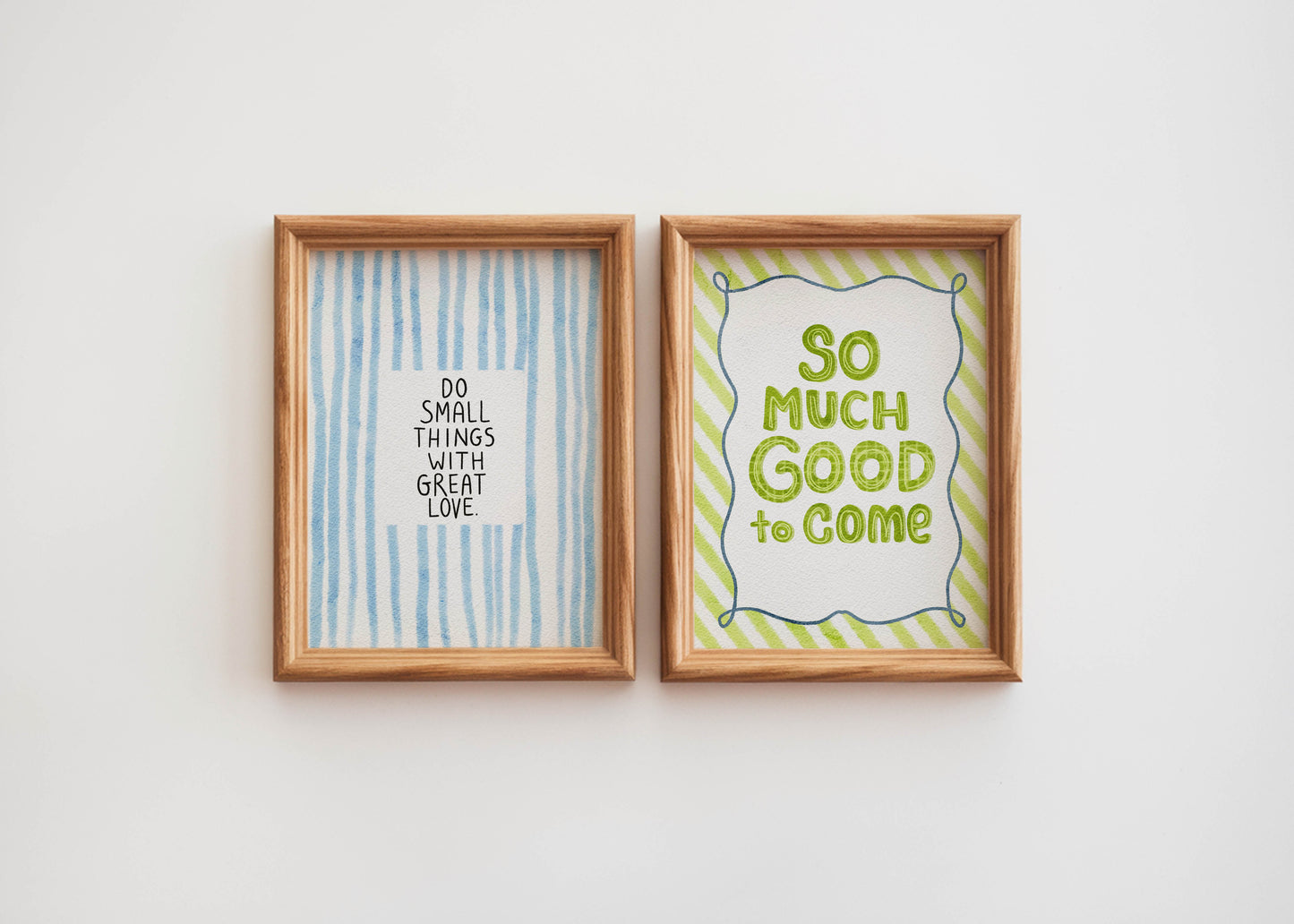 Do Small Things With Great Love Quote Print