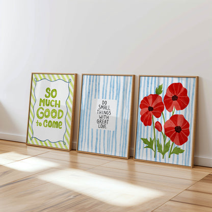 Do Small Things With Great Love Quote Print