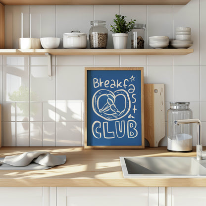 Breakfast Club Pretzel Kitchen Print
