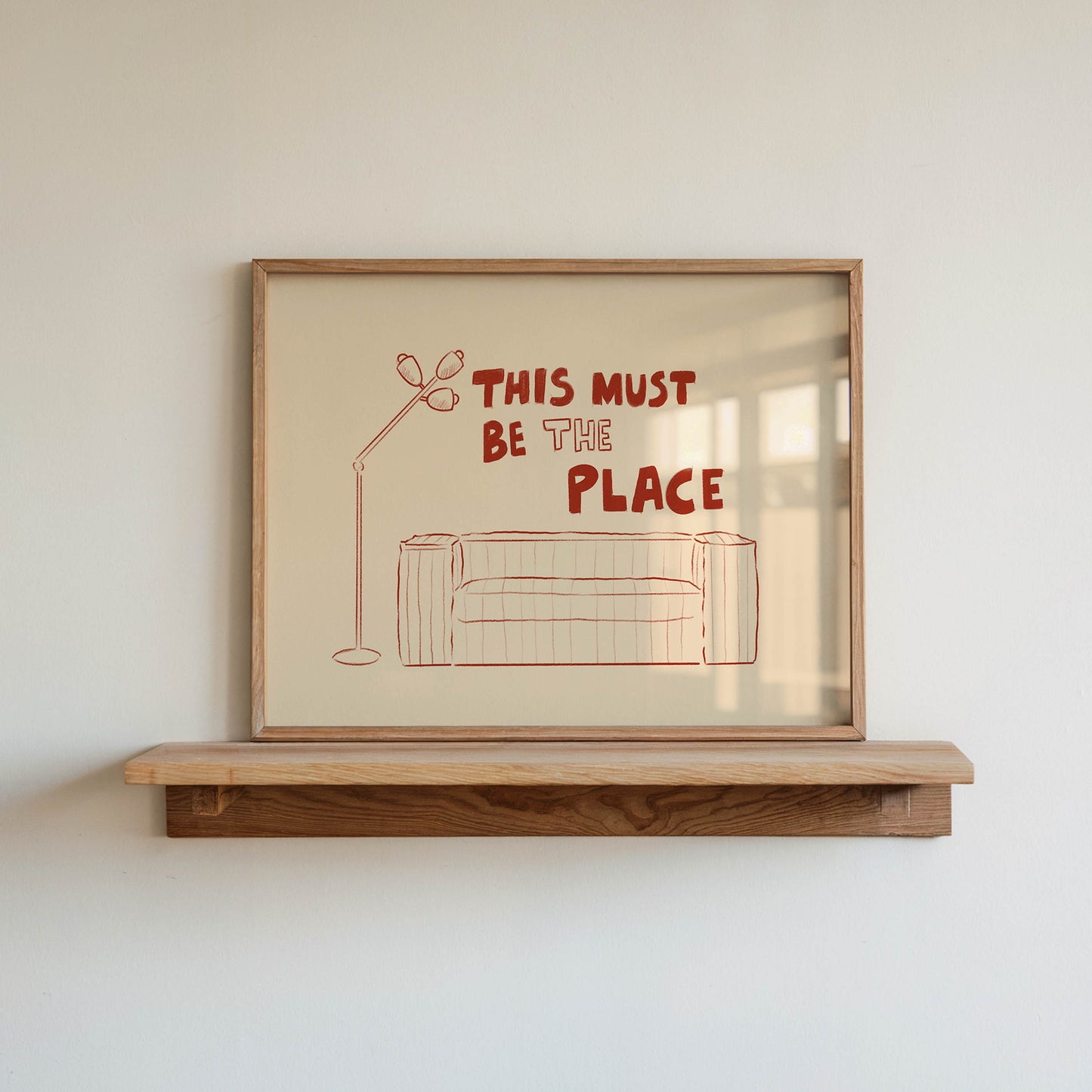 This Must Be the Place Wall Art Print