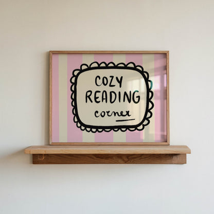 Cozy Reading Corner Print