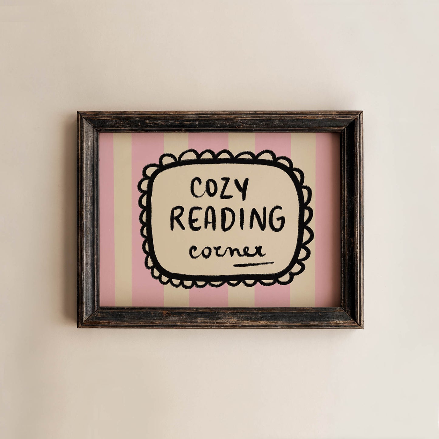 Cozy Reading Corner Print