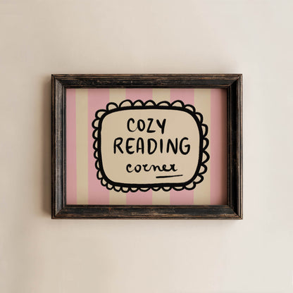 Cozy Reading Corner Print