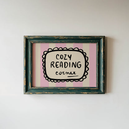 Cozy Reading Corner Print