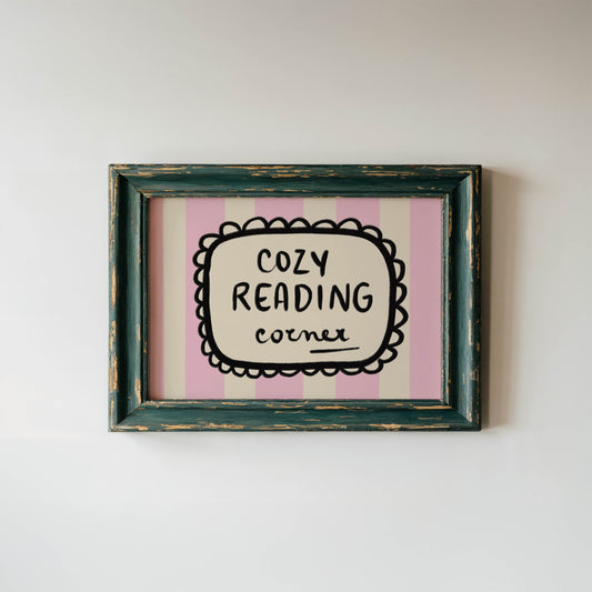 Cozy Reading Corner Print
