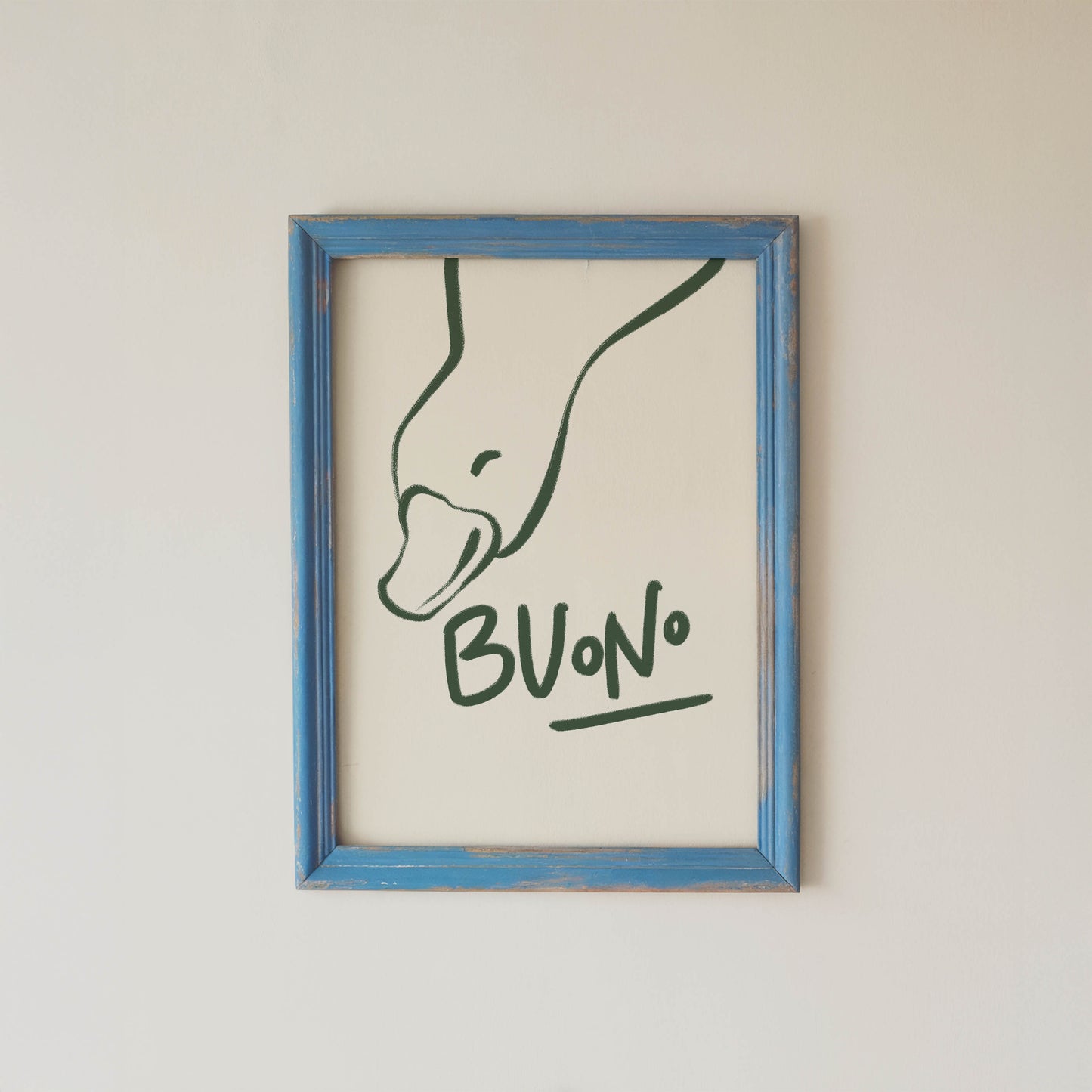 Buono Duck Kitchen Print