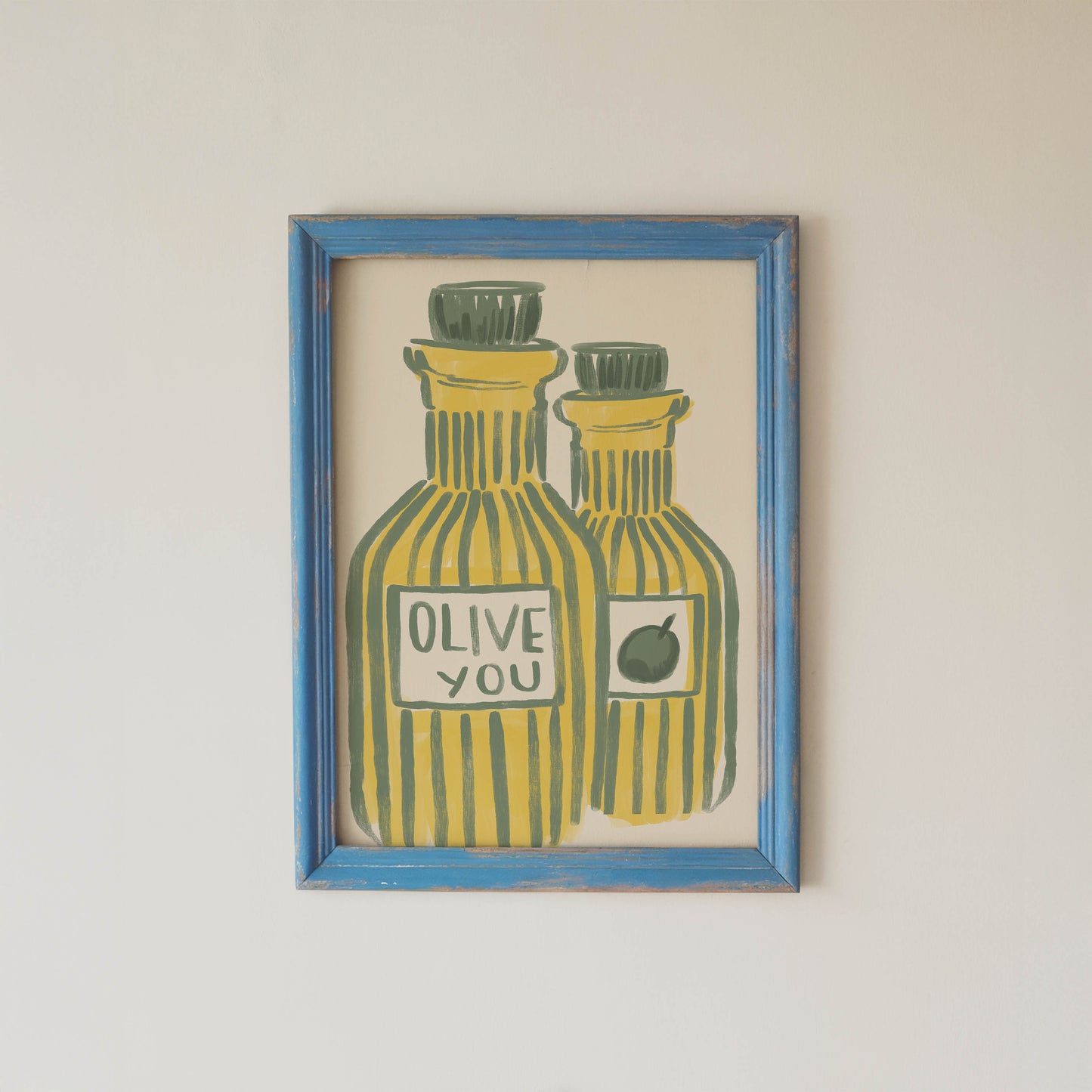 Olive You Kitchen Art Print