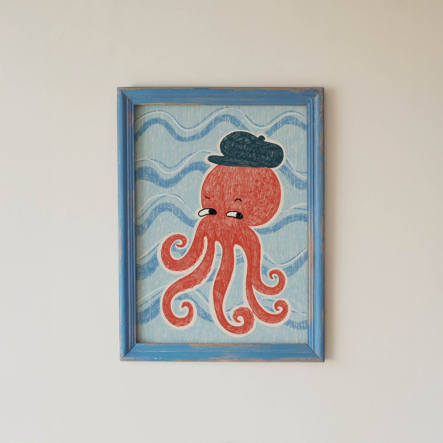 Whimsical Octopus Nursery Print