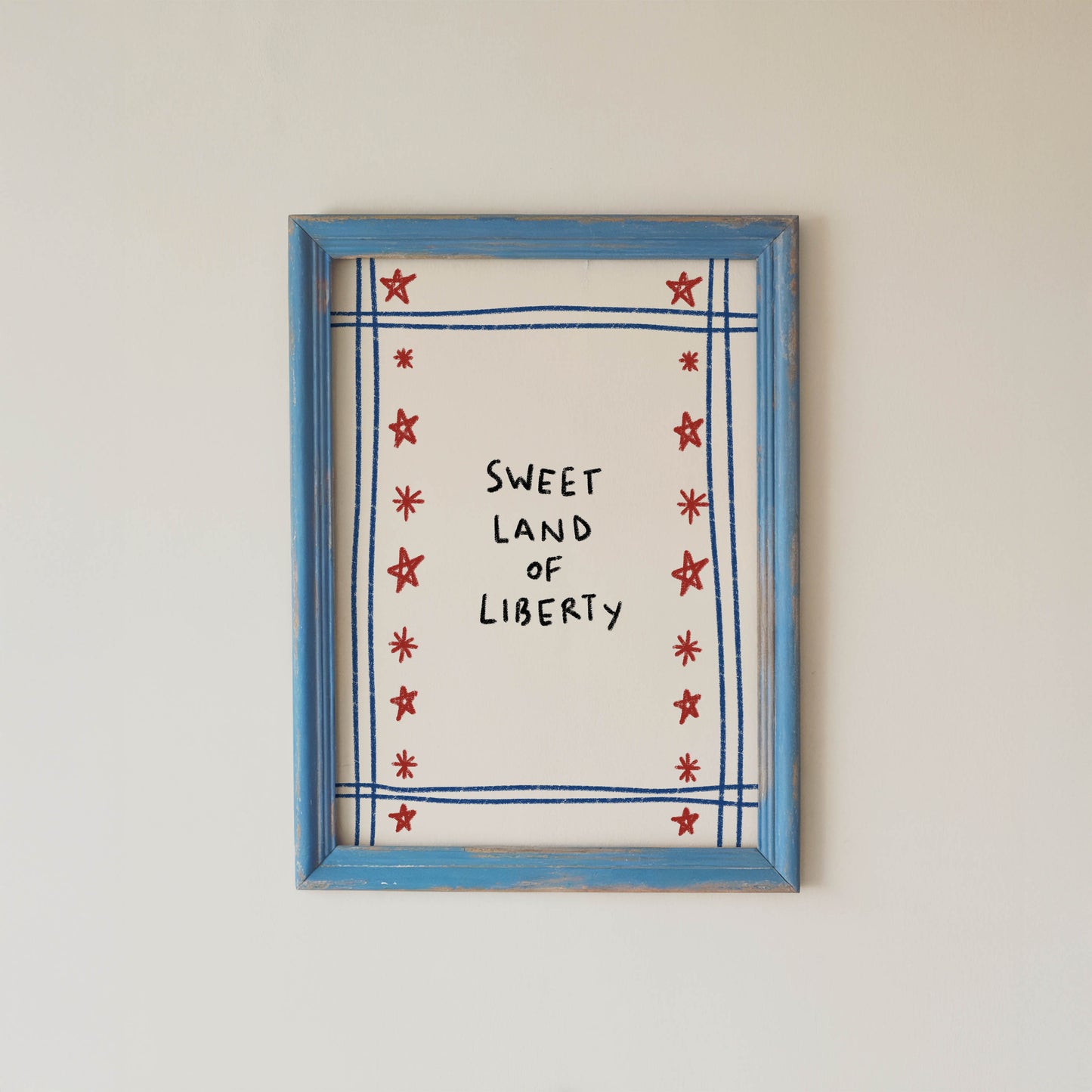 Sweet Land of Liberty Art Print