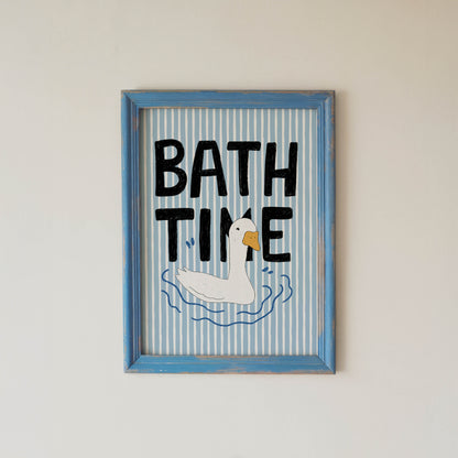 Bath Time Duck Print