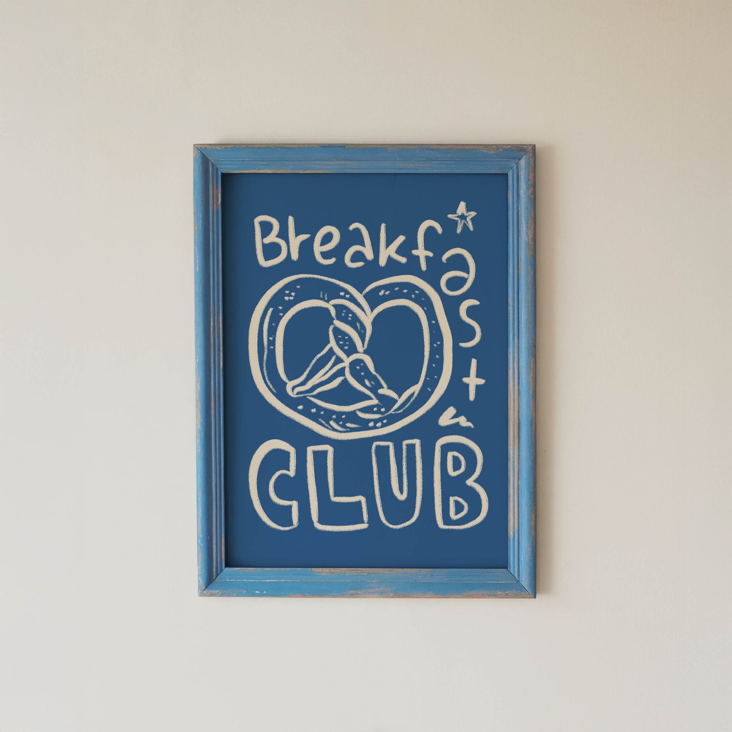 Breakfast Club Pretzel Kitchen Print