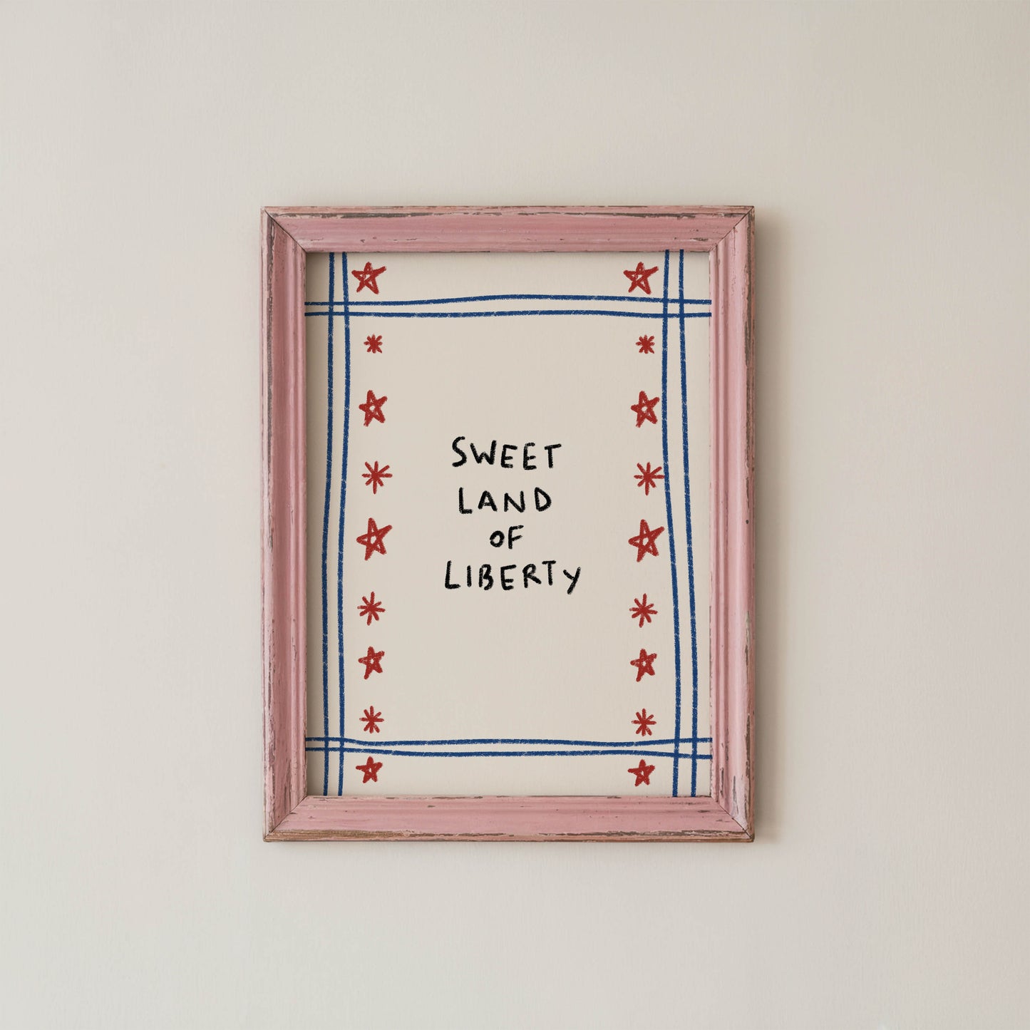 Sweet Land of Liberty Art Print