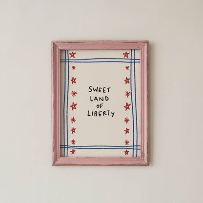 Sweet Land of Liberty Art Print