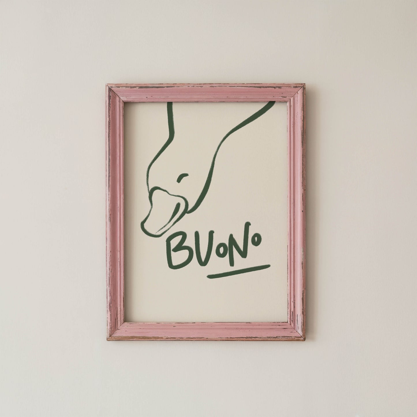 Buono Duck Kitchen Print