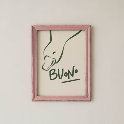 Buono Duck Kitchen Print