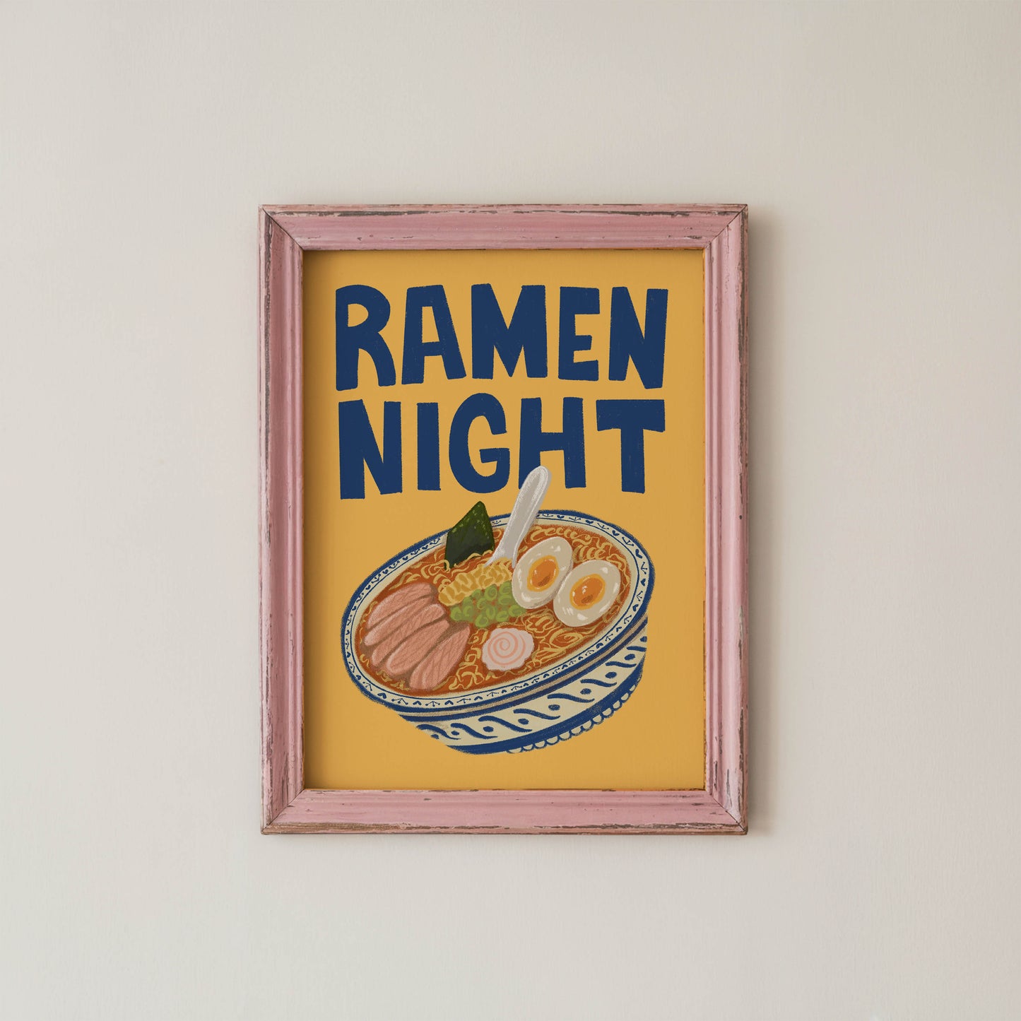 Ramen Night Kitchen Print