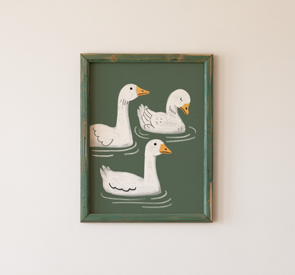 Goose Gallery Wall Art Mix & Match Set Prints