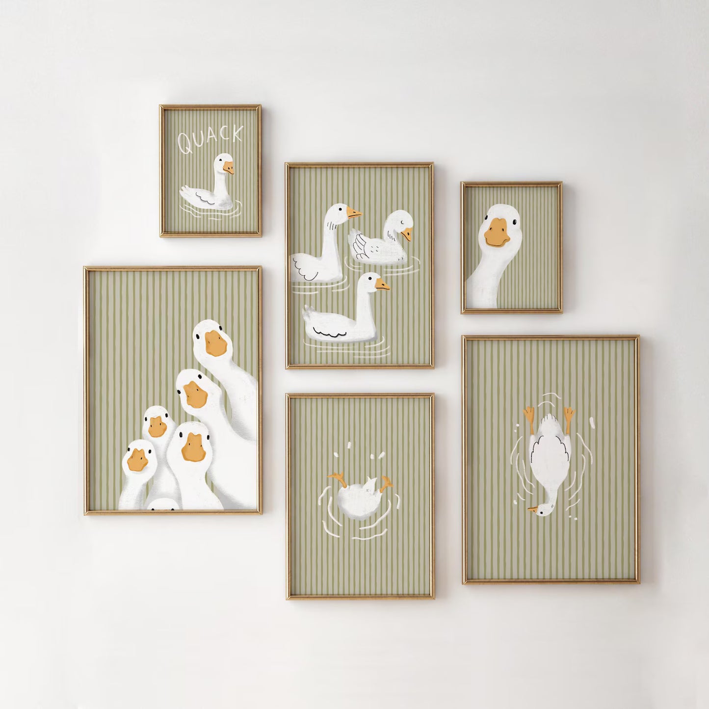 Goose Gallery Wall Art Mix & Match Set Prints